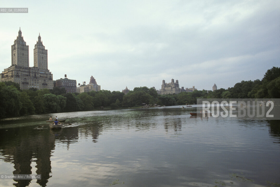 ( STATI UNITI DAMERICA - USA  ) NEW YORK CITY :CENTRAL PARK  - © 1986 Graziano Arici/Rosebud2 / GEO / PARCO / GIARDINO