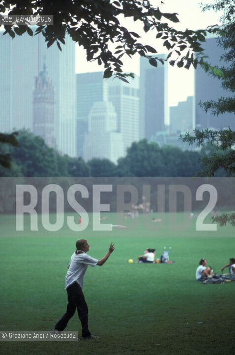 ( STATI UNITI DAMERICA - USA  ) NEW YORK CITY :CENTRAL PARK  - © 1986 Graziano Arici/Rosebud2 / GEO / PARCO / GIARDINO