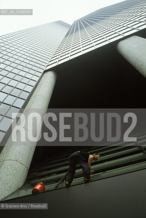 ( STATI UNITI DAMERICA - USA  ) NEW YORK CITY :  GRATTACIELO  - © 1986 Graziano Arici/Rosebud2 / GEO PULIVETRI