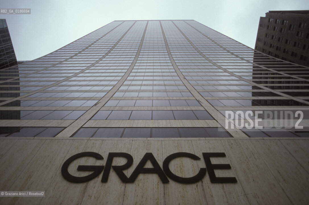( STATI UNITI DAMERICA - USA  ) NEW YORK CITY :  GRATTACIELO  - © 1986 Graziano Arici/Rosebud2 / GEO