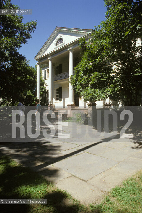 ( STATI UNITI DAMERICA - USA  ) NEW YORK CITY : MORRIS - JUMEL MANSION   - © 1986 Graziano Arici/Rosebud2 / GEO