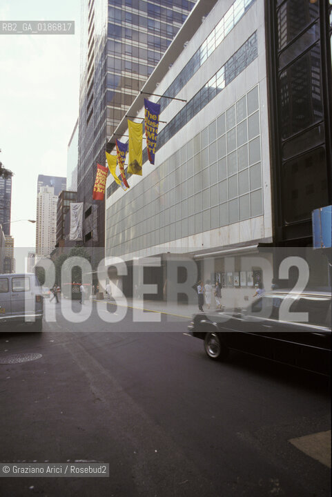 ( STATI UNITI DAMERICA - USA  ) NEW YORK CITY : THE MUSEUM OF MODERN ART ( MOMA ) - © 1986 Graziano Arici/Rosebud2 / GEO / MUSEO