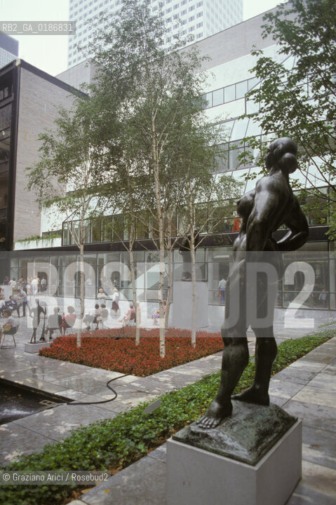 ( STATI UNITI DAMERICA - USA  ) NEW YORK CITY : THE MUSEUM OF MODERN ART ( MOMA ) - © 1986 Graziano Arici/Rosebud2 / GEO / MUSEO