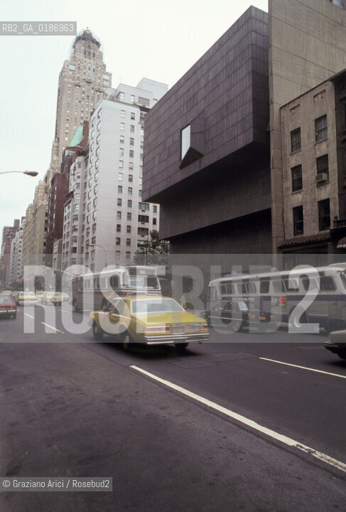 ( STATI UNITI DAMERICA - USA  ) NEW YORK CITY : IL WHITNEY MUSEUM OF AMERICAN ART    - © 1986 Graziano Arici/Rosebud2 / GEO / MUSEO