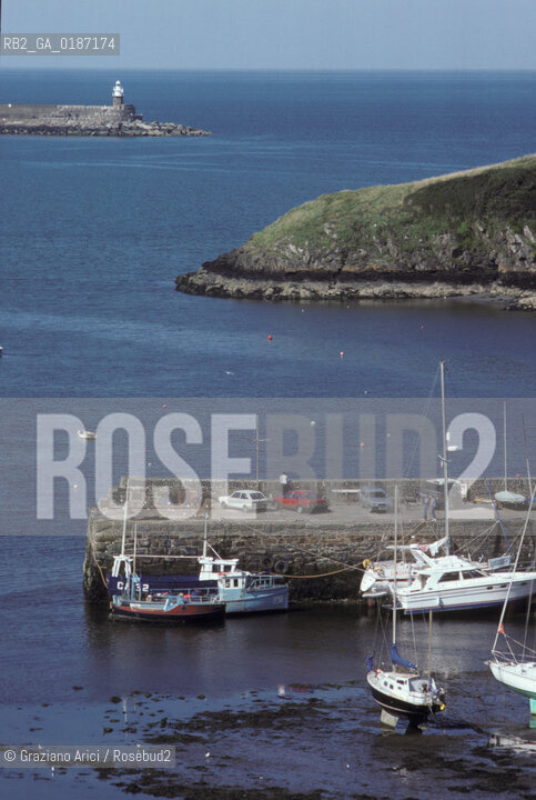 ( GRAN BRETAGNA  )  LA COSTA GALLESE  © 1990 Graziano Arici/Rosebud2 / GEO / GALLES MAREA