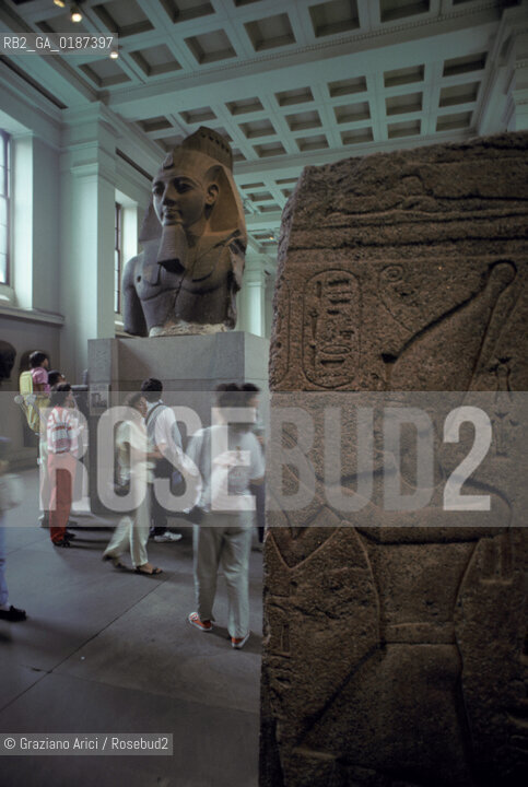 ( GRAN BRETAGNA  )  LONDRA  : IL  BRITISH MUSEUM   © 1990 Graziano Arici/Rosebud2 / GEO / MUSEO
