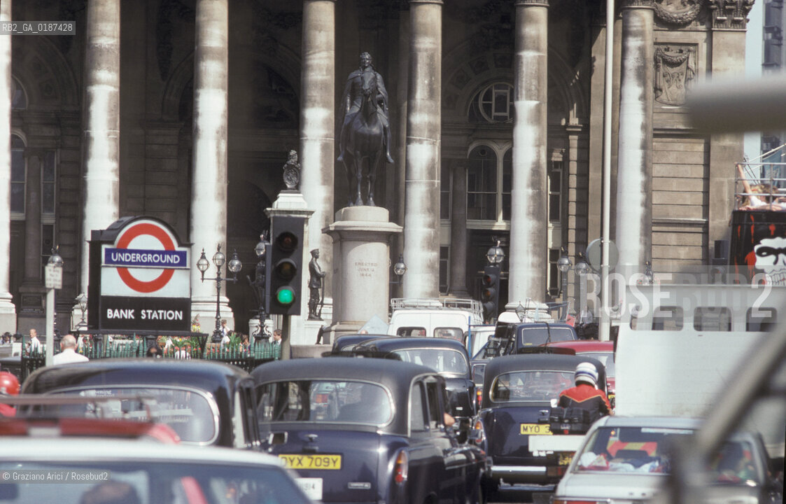 ( GRAN BRETAGNA  )  LONDRA  :  LA CITY E LA BORSA   © 1990 Graziano Arici/Rosebud2 / GEO