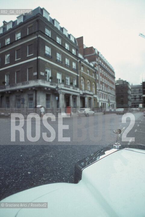 ( GRAN BRETAGNA  )  LONDRA  : IL QUARTIERE DI MAYFAIR © 1990 Graziano Arici/Rosebud2 / GEO ROLLS ROYCE