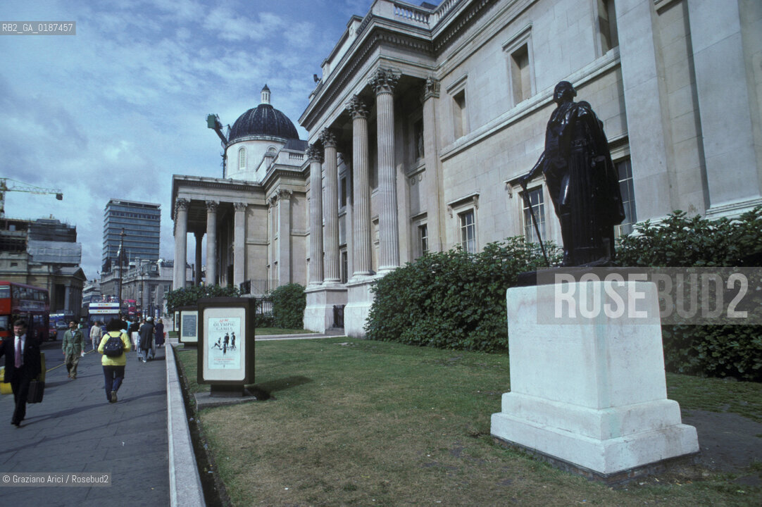 ( GRAN BRETAGNA  )  LONDRA  : IL MUSEO NATIONAL GALLERY  © 1990 Graziano Arici/Rosebud2 / GEO