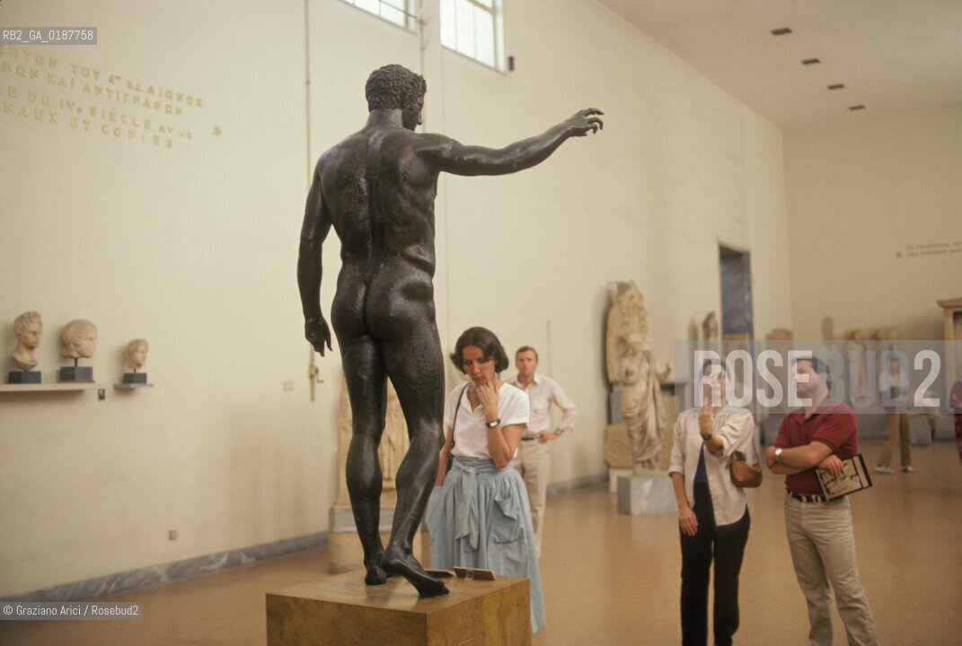 ( GRECIA  ) ATENE : MUSEO NAZIONALE -   - © 1990 Graziano Arici/Rosebud2 / GEO