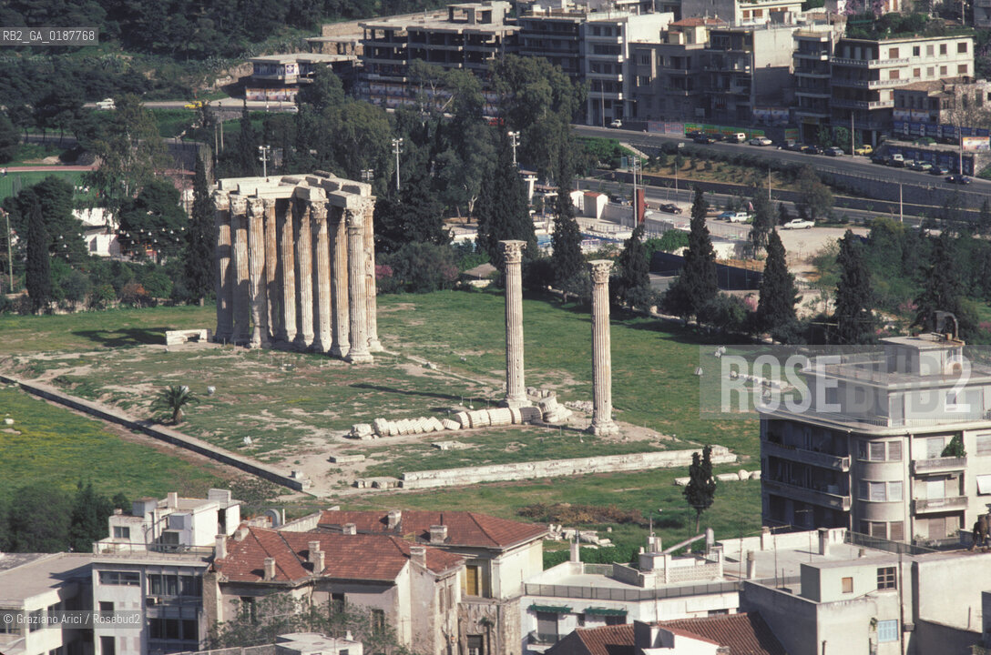 ( GRECIA  ) ATENE : AGORA   - © 1990 Graziano Arici/Rosebud2 / GEO