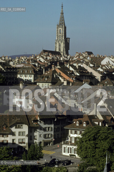 ( SVIZZERA CONFEDERAZIONE ELVETICA  ) BERNA : PANORAMA © 1995 Graziano Arici/Rosebud2 / GEO