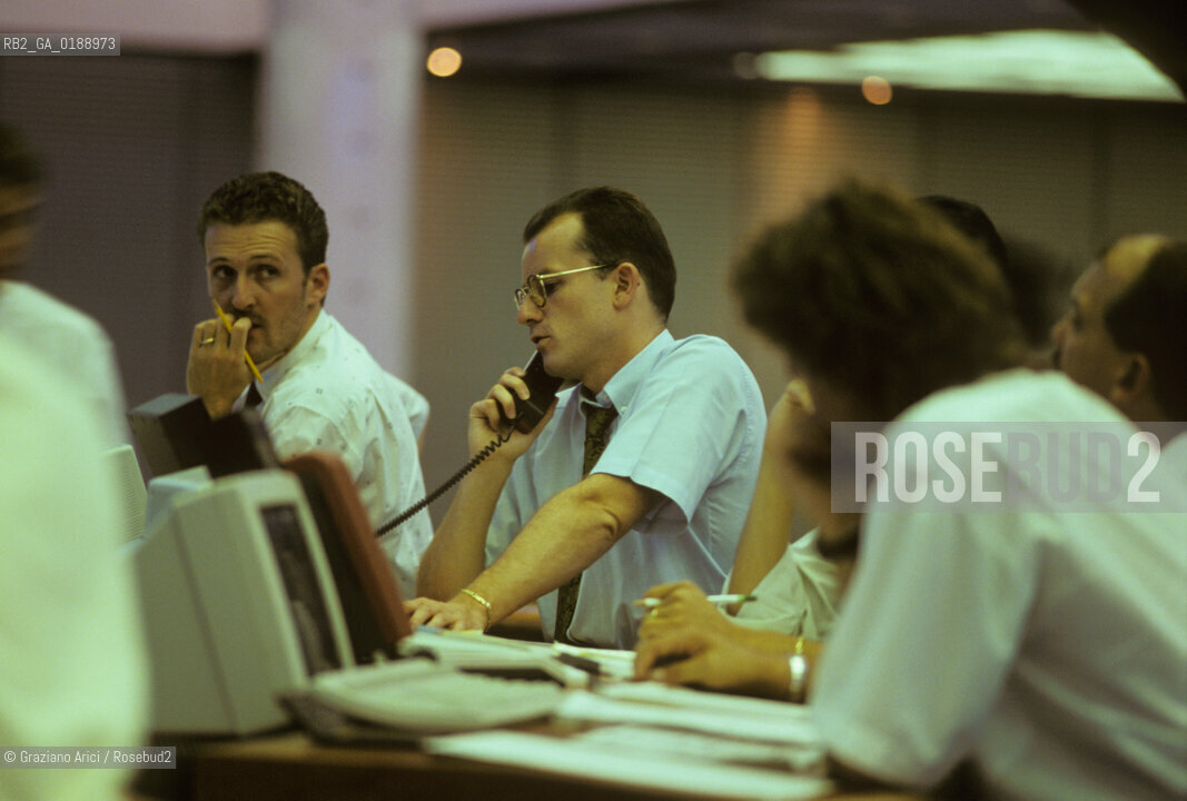 ( SVIZZERA CONFEDERAZIONE ELVETICA  )  CANTONE DI ZURIGO ZURIGO : LA BORSA DI ZURIGO  © 1995 Graziano Arici/Rosebud2 / GEO FINANZA