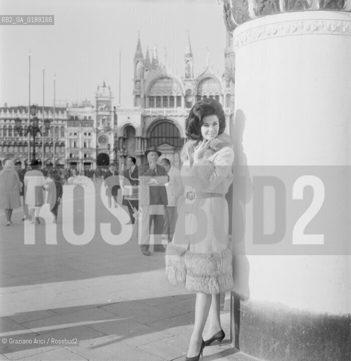 THE OPERA SINGER GIANNA GALLI - VENICE - 1964 © ARCHIVIO Graziano Arici/Rosebud2  / MUSICA/ CANTANTE LIRICO
