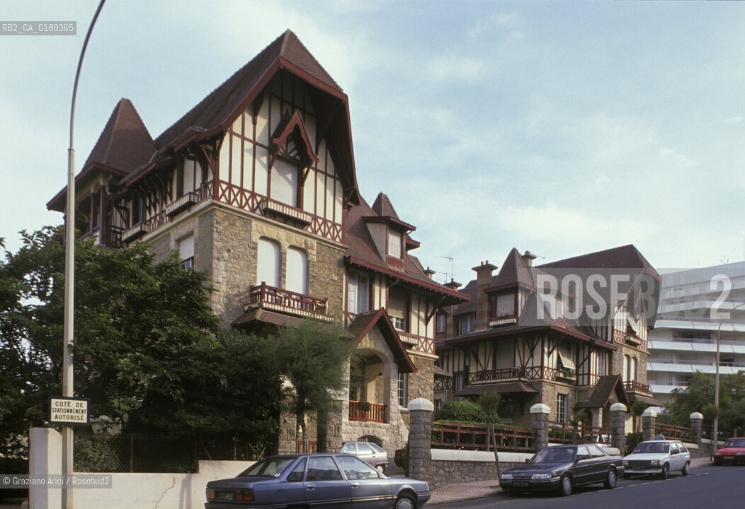 ( FRANCIA  )  PAYS BASQUE BIARRITZ : LOU BASCOU LA VILLA DI EDOARDO VII DINGHILTERRA   © 1999 Graziano Arici/Rosebud2 / GEO