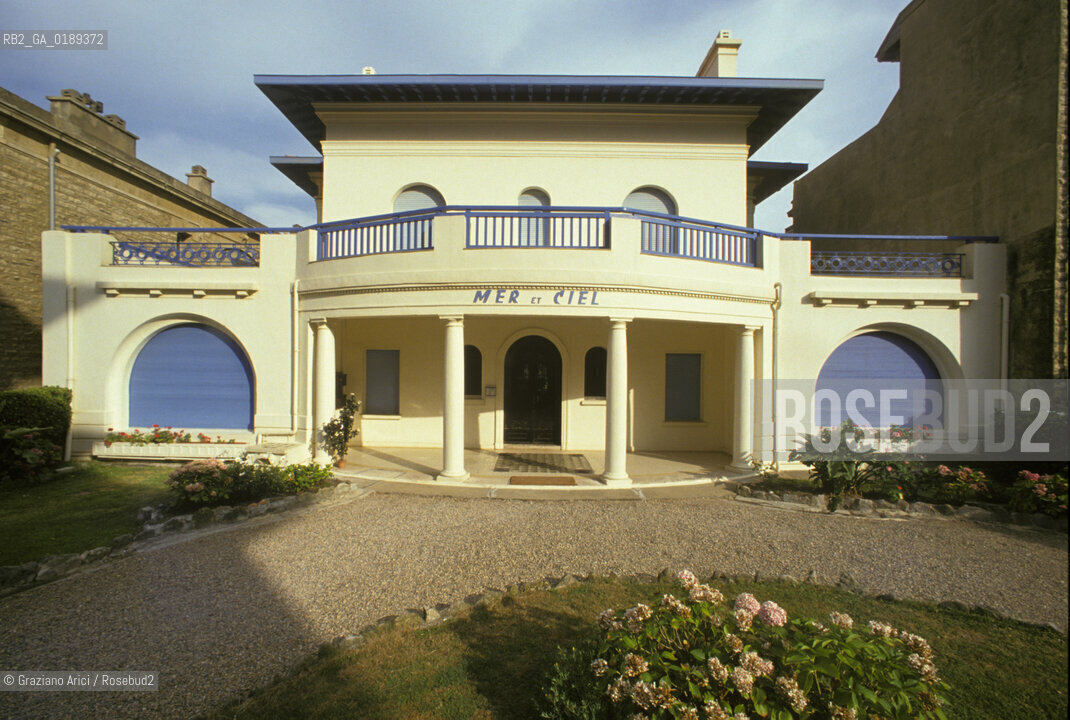( FRANCIA  )  PAYS BASQUE BIARRITZ :  UNA VILLA   © 1999 Graziano Arici/Rosebud2 / GEO