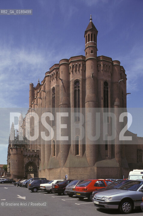 ( FRANCIA  )  MIDI-PYRENEES ALBI : LA CATTEDRALE STE-CECILE © 1999 Graziano Arici/Rosebud2 / GEO