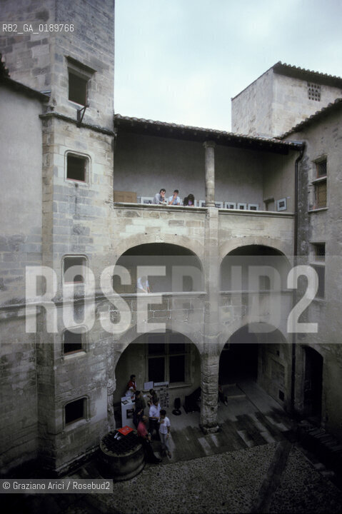 ( FRANCIA  )  PROVENCE-ALPES-COTE DAZUR ARLES : MOSTRA DURANTE GLI INCONTRI INTERNAZIONALI DELLA FOTOGRAFIA AL MUSEO REATTU  © 1999 Graziano Arici/Rosebud2 / GEO / RENCONTRES