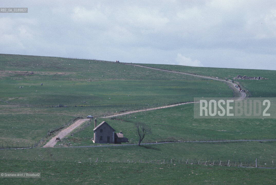 ( FRANCIA  )  MIDI-PYRENEES  ALTIPIANO DELLAUBRAC  © 1999 Graziano Arici/Rosebud2 / GEO
