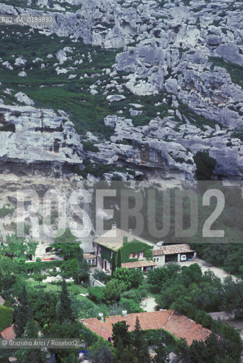 ( FRANCIA  )  PROVENCE-ALPES-COTE DAZUR  LES BAUX-DE-PROVENCE : PANORAMA © 1999 Graziano Arici/Rosebud2 / GEO