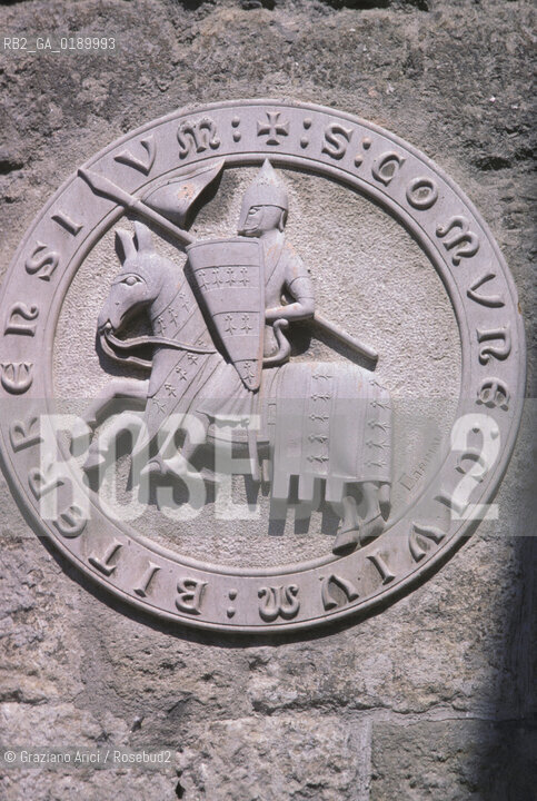 ( FRANCIA  )  LANGUEDOC-ROUSSILLON  BEZIERS : LA CATTEDRALE ST-NAZAIRE SIGILLO DEL CONTE DI TRENCAVEL © 1999 Graziano Arici/Rosebud2 / GEO ERESIA CATARA CATARI