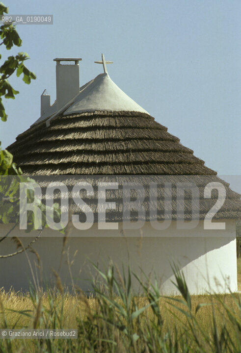 ( FRANCIA  )  PROVENCE-ALPES-COTE DAZUR PARCO NATURALE DELLA CAMARGUE : UNA CABANE DE GUARDIAN © 1999 Graziano Arici/Rosebud2 / GEO TETTO