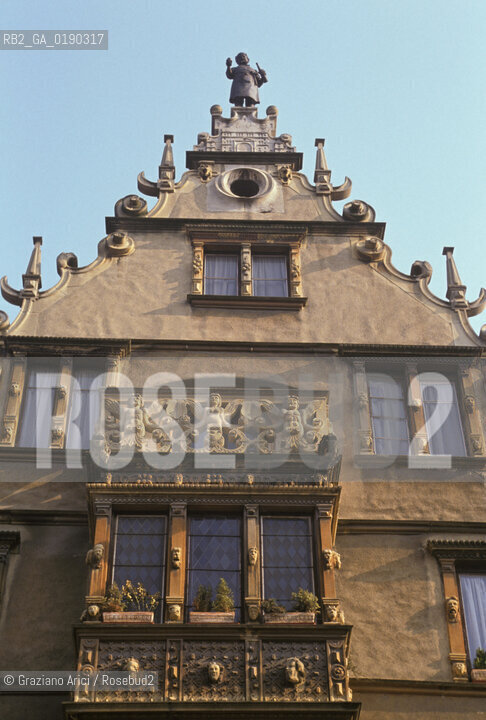 ( FRANCIA  )  ALSAZIA  COLMAR  : LA MAISON DES TETES  © 1999 Graziano Arici/Rosebud2 / GEO