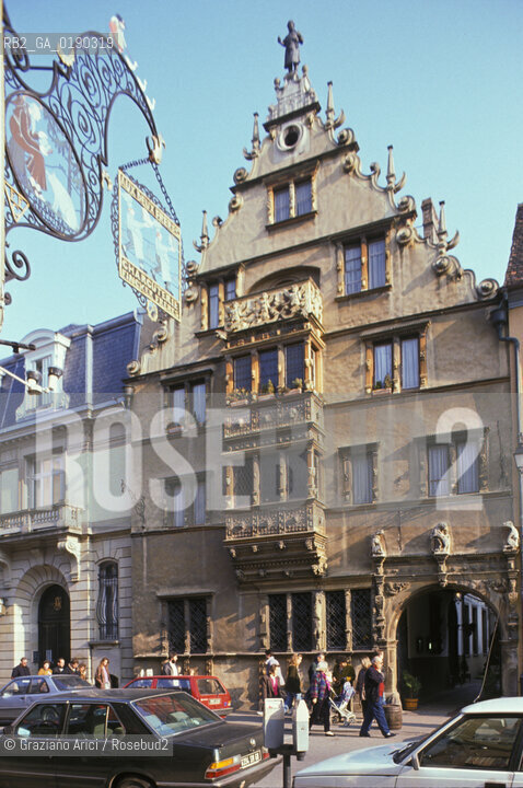 ( FRANCIA  )  ALSAZIA  COLMAR  : LA MAISON DES TETES  © 1999 Graziano Arici/Rosebud2 / GEO