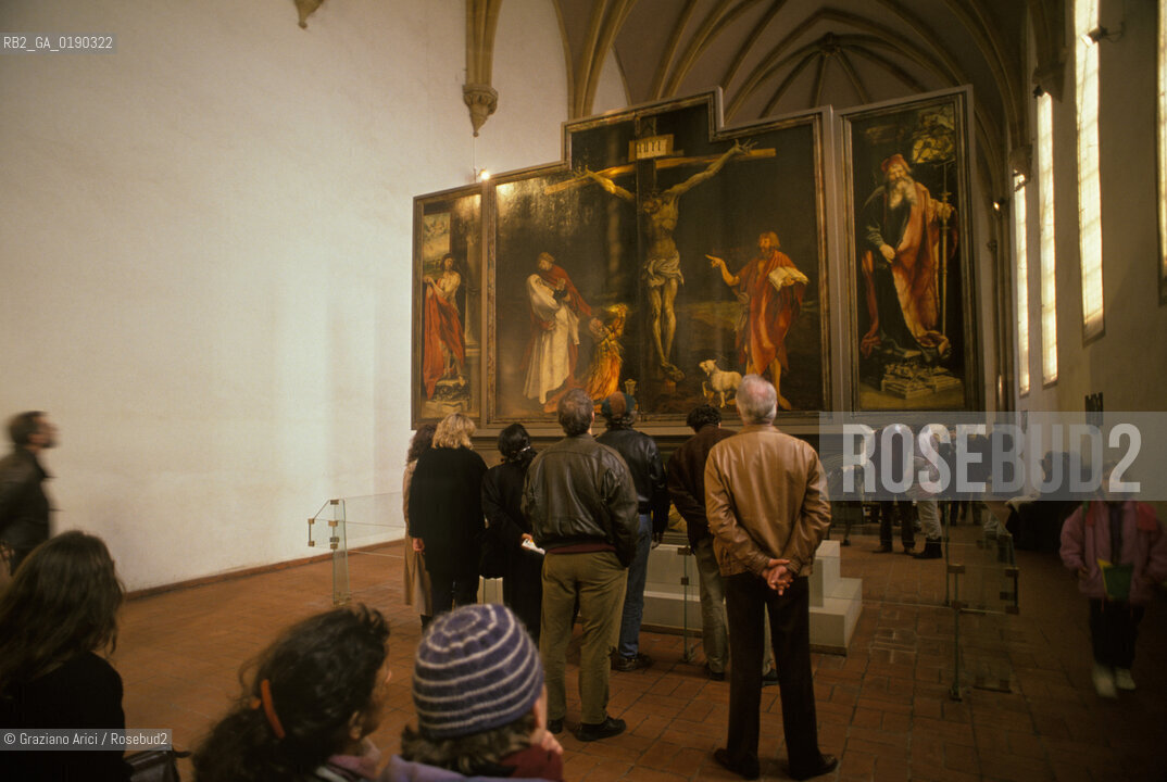 ( FRANCIA  )  ALSAZIA  COLMAR  : IL MUSEO DUNTERDENLINDEN  IL POLITTICO DI ISSENHEIM DI MATHIAS GRUNEWALD © 1999 Graziano Arici/Rosebud2 / GEO