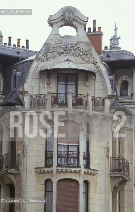 ( FRANCIA  )  BORGOGNA DIGIONE : UNA CASA DEL CENTRO  © 1999 Graziano Arici/Rosebud2 / GEO