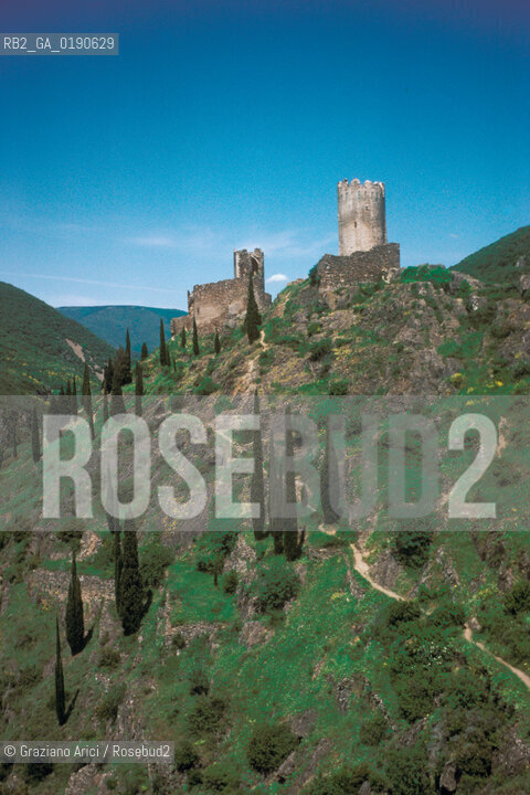( FRANCIA  )  MIDI-PYRENEES CASTELLI DI LASTOURS  © 1999 Graziano Arici/Rosebud2 / GEO ERESIA CATARA CATARI CROCIATA