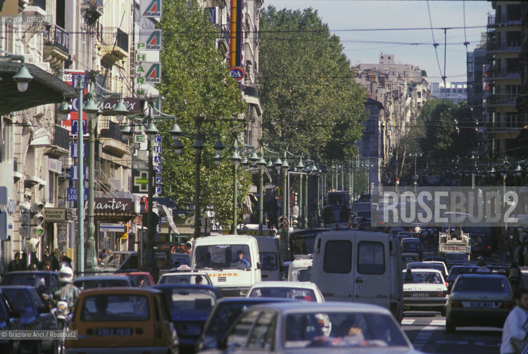 ( FRANCIA  )  PROVENCE-ALPES-COTE DAZUR MARSIGLIA :LA CANEBIERE © 1999 Graziano Arici/Rosebud2 / GEO