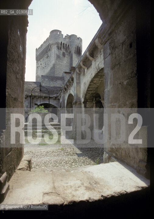 ( FRANCIA  )  PROVENCE-ALPES-COTE DAZUR ARLES : ABBAZIA DI MONTMAJOUR © 1999 Graziano Arici/Rosebud2 / GEO