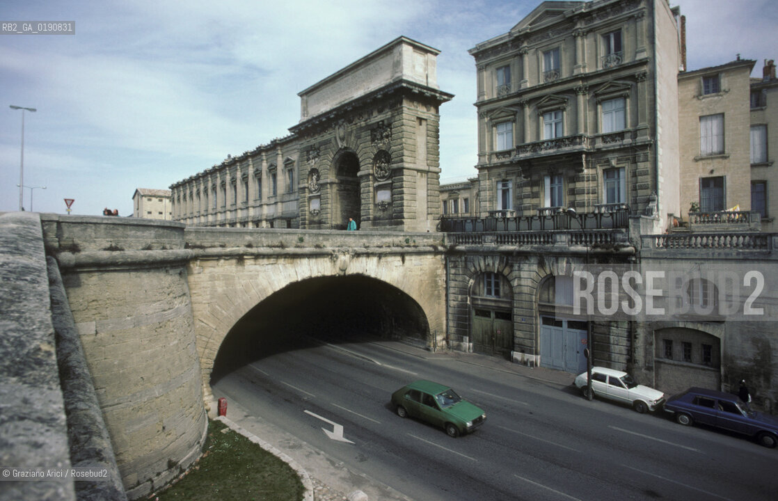 ( FRANCIA  )  LANGUEDOC-ROUSSILLON  MONTPELLIER : LARCO DI TRIONFO DEL PEYROU © 1999 Graziano Arici/Rosebud2 / GEO