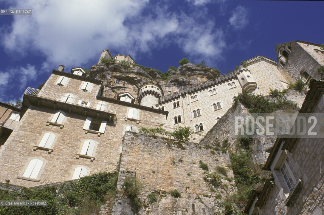( FRANCIA  )  MIDI-PYRENEES ROCAMADUR : LA CITTA RELIGIOSA © 1999 Graziano Arici/Rosebud2 / GEO PERIGORD PELLEGRINAGGIO