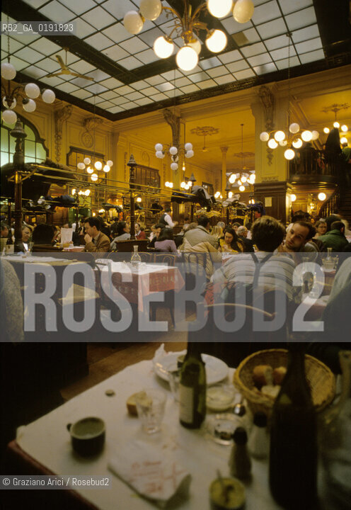 ( FRANCIA  )  PARIGI : IL RISTORANTE CHARTIER  © 1995 Graziano Arici/Rosebud2 / GEO