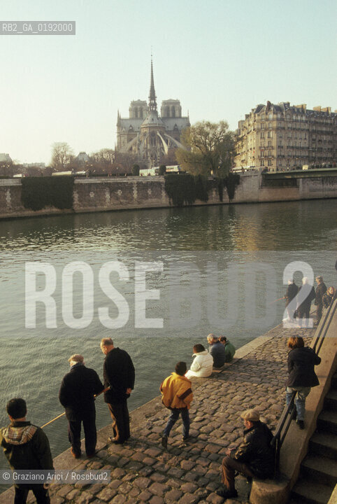 ( FRANCIA  )  PARIGI : LUNGOSENNA  © 1995 Graziano Arici/Rosebud2 / GEO NOTRE DAME