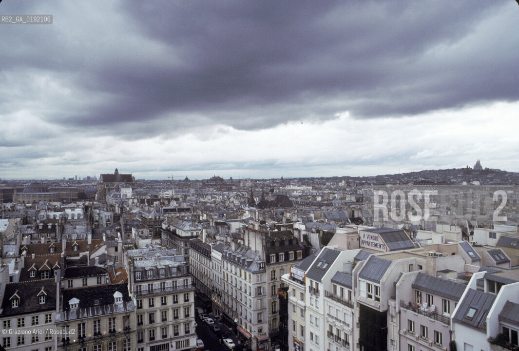 ( FRANCIA  )  PARIGI : PANORAMA  © 1995 Graziano Arici/Rosebud2 / GEO