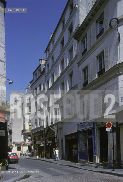 ( FRANCIA  )  PARIGI : LA CASA DOVE VISSE  E. HEMINGWAY   © 1995 Graziano Arici/Rosebud2 / GEO LETTERATURA