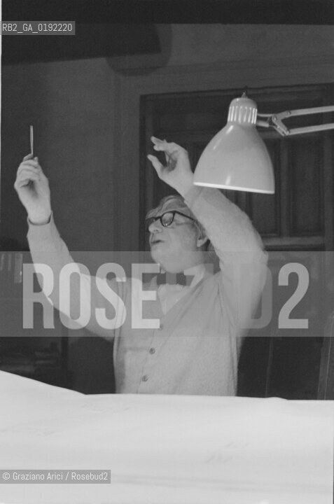 THE ARCHITECT LOUIS KAHN IN  VENICE - 1969 © ARCHIVIO Graziano Arici/Rosebud2  / ARCHITETTURA / ARCHITETTO