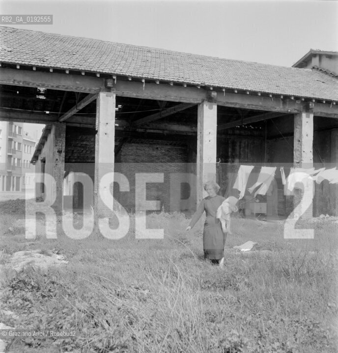 THE SACCA S.BIAGIO IN GIUDECCA (VENICE) 1965  - © ARCHIVIO Graziano Arici/Rosebud2  / GIUDECCA / SACCA FISOLA
