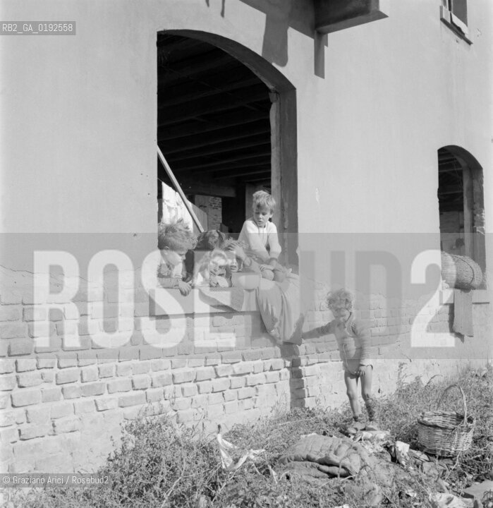 THE SACCA S.BIAGIO IN GIUDECCA (VENICE) 1965  - © ARCHIVIO Graziano Arici/Rosebud2  / GIUDECCA / SACCA FISOLA