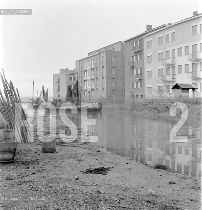 NEW BUILDINGS IN THE SACCA FISOLA  IN VENICE - 1966 - ©Graziano Arici/Rosebud2 / GIUDECCA