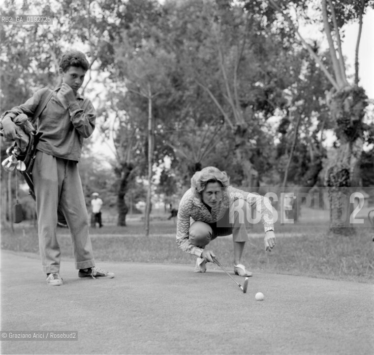 THE GOLF CLUB IN ALBERONI (LIDO) - 196? - © ARCHIVIO Graziano Arici/Rosebud2  / LIDO / ALBERONI / SPORT