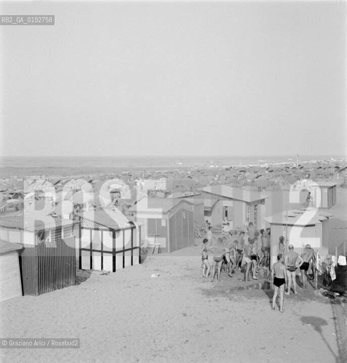 JESOLO LIDO BEACH (VENICE) - 196?© ARCHIVIO Graziano Arici/Rosebud2  / SPIAGGIA