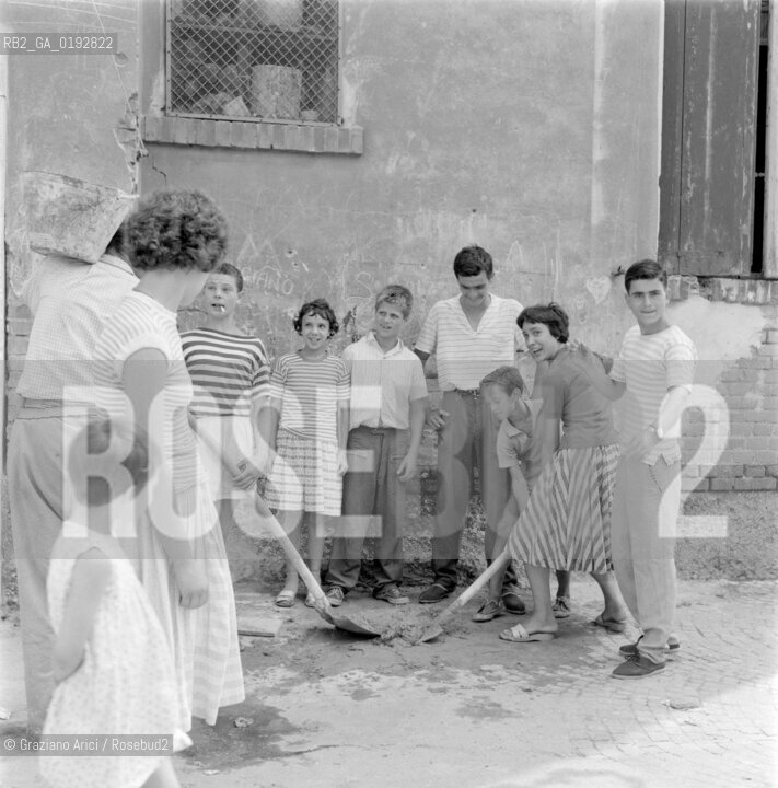 GIUDECCA: CAMPO MARTE VENICE- VENEZIA 1960 - © ARCHIVIO Graziano Arici/Rosebud2 