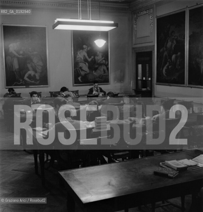 FONDAZIONE QUERINI-STAMPALIA LIBRARY - 196? - © ARCHIVIO Graziano Arici/Rosebud2  /  BIBLIOTECA