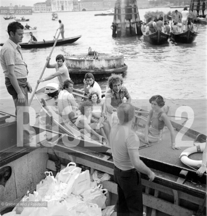 THE REDENTORE  - VENICE - 1976 © ARCHIVIO Graziano Arici/Rosebud2  / FESTA / BARCA