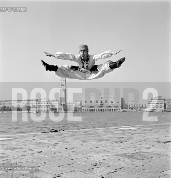 RUSSIAN BALLET AT TEATRO LA FENICE IN VENICE - 1961 - © ARCHIVIO Graziano Arici/Rosebud2  / BALLETTI RUSSI / BALLO / BALLERINO