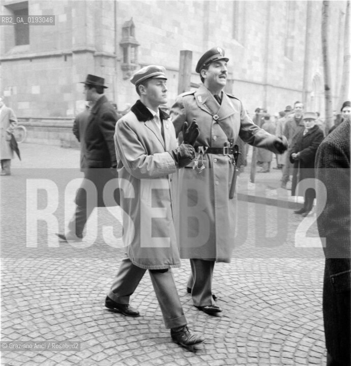 ALTO ADIGE (SUDTIROL ) QUESTION: MANIFESTAZIONI ANTI-ITALIANE  - BOLZANO - 195? - © ARCHIVIO Graziano Arici/Rosebud2  / PROBLEMA ALTOATESINO / DIMOSTRAZIONI / SCONTRI